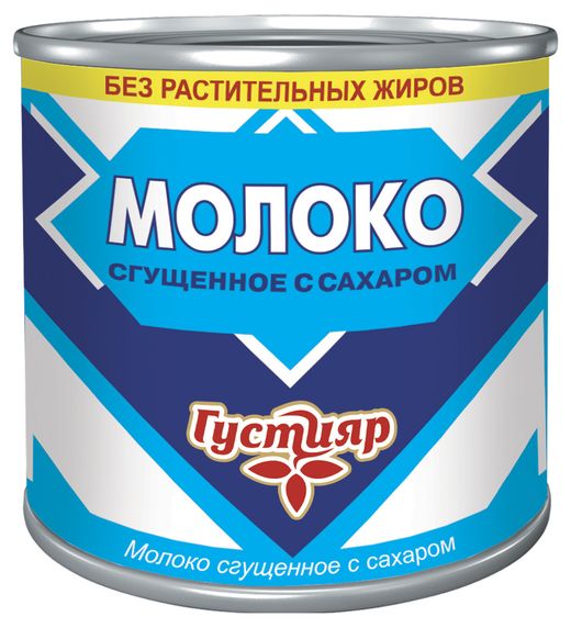 Молоко сгущ Густияр 370г