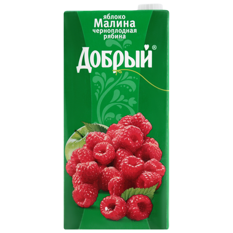 Сок Добрый 2л ябл/черноплодка/малина 