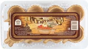 Тарталетки Валдайский жемчуг 125г икорные