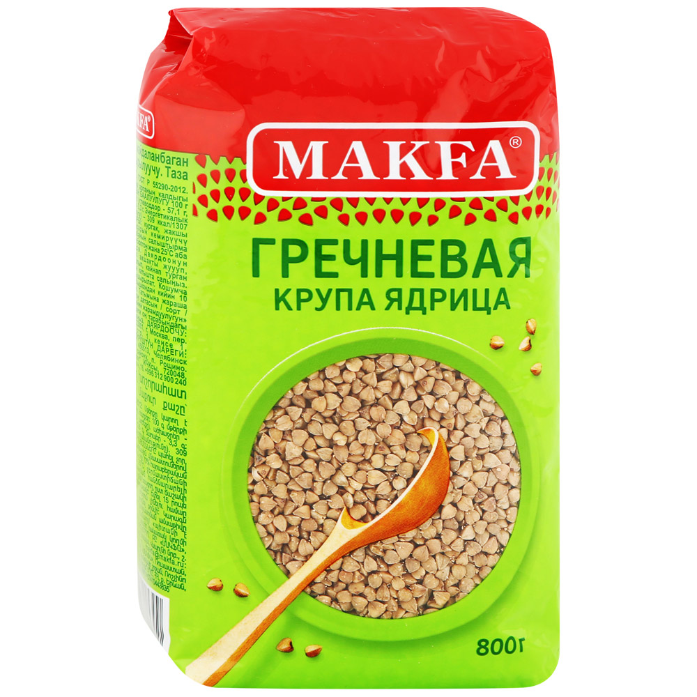 Крупа гречневая Макфа 800г