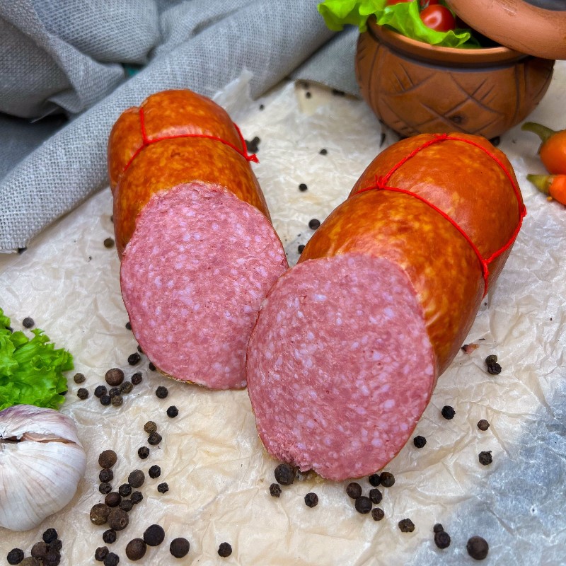 Сервелат Орский п/к 1кг Орские колбасы