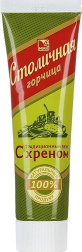 Горчица МЖК 100г с хреном