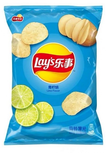 Чипсы Леши 70г лайм