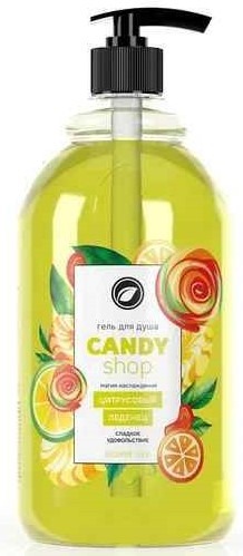 Гель для душа Кипни Кэнди Шоп 1л цитрусовый леденец