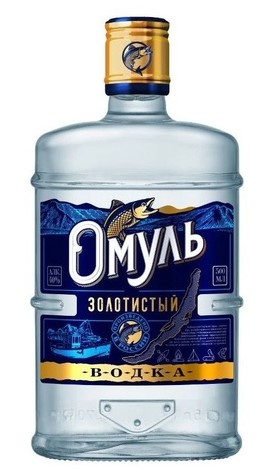 Водка Омуль золотистый 0,5л 40%