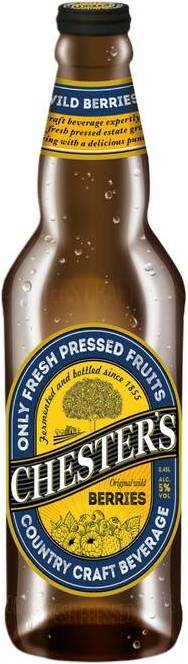 Сидр Честерс лесные ягоды 0,45л 5% сл