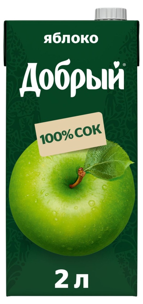 Сок Добрый 2л яблоко