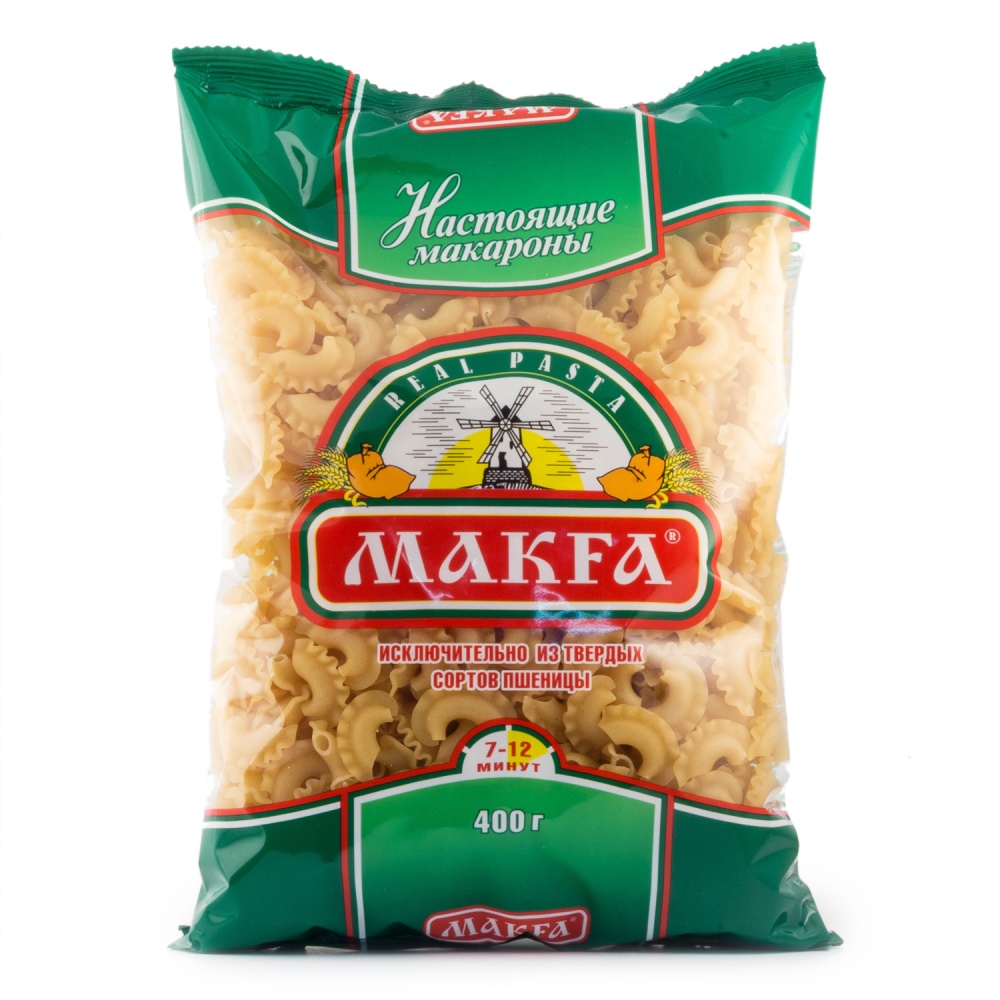 Макароны Макфа 400г петушки гребешки