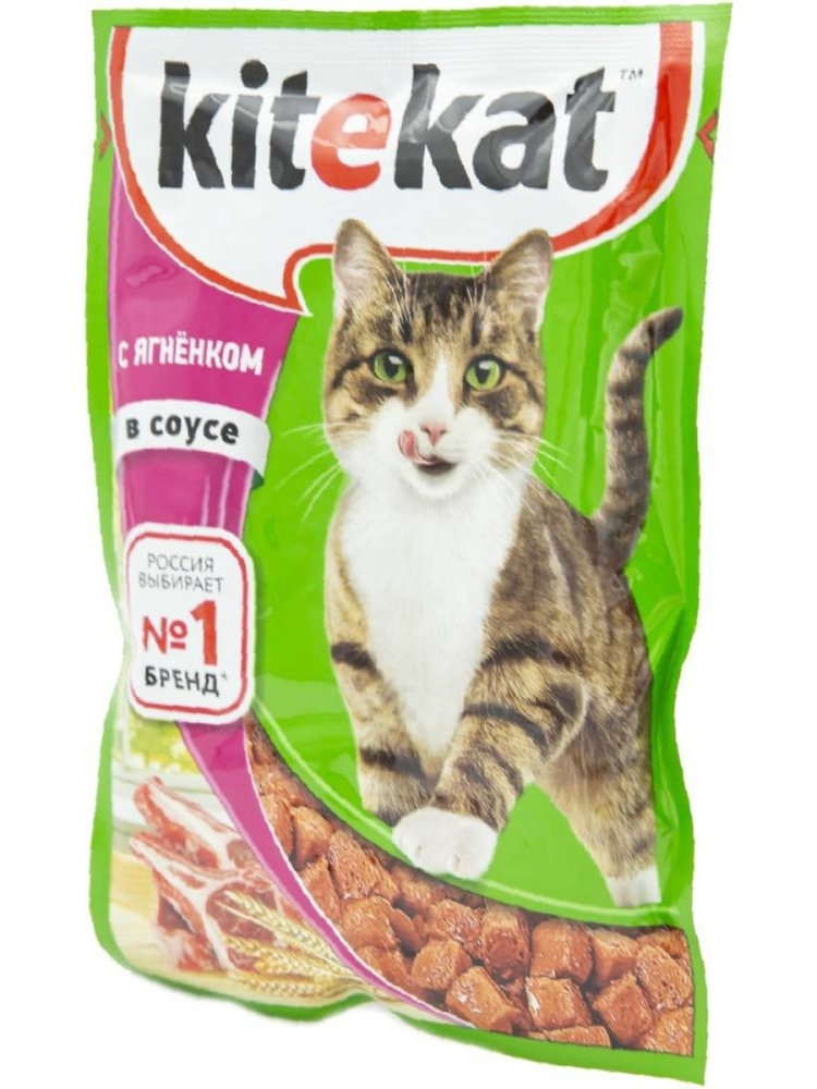 Корм Китекат 85г соус ягненок