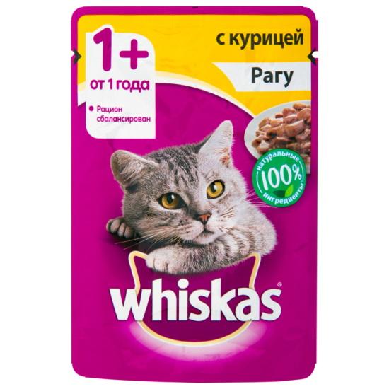 Корм Вискас 75г рагу курица