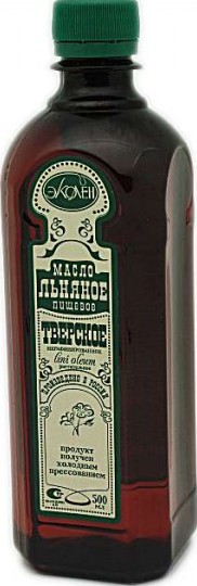 Масло льняное Тверское 500мл 