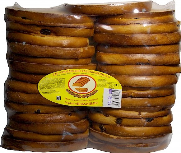 Сухари Изюмные 500г Кимовский ХК