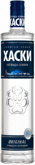 Водка Хаски 0,5л 40% 