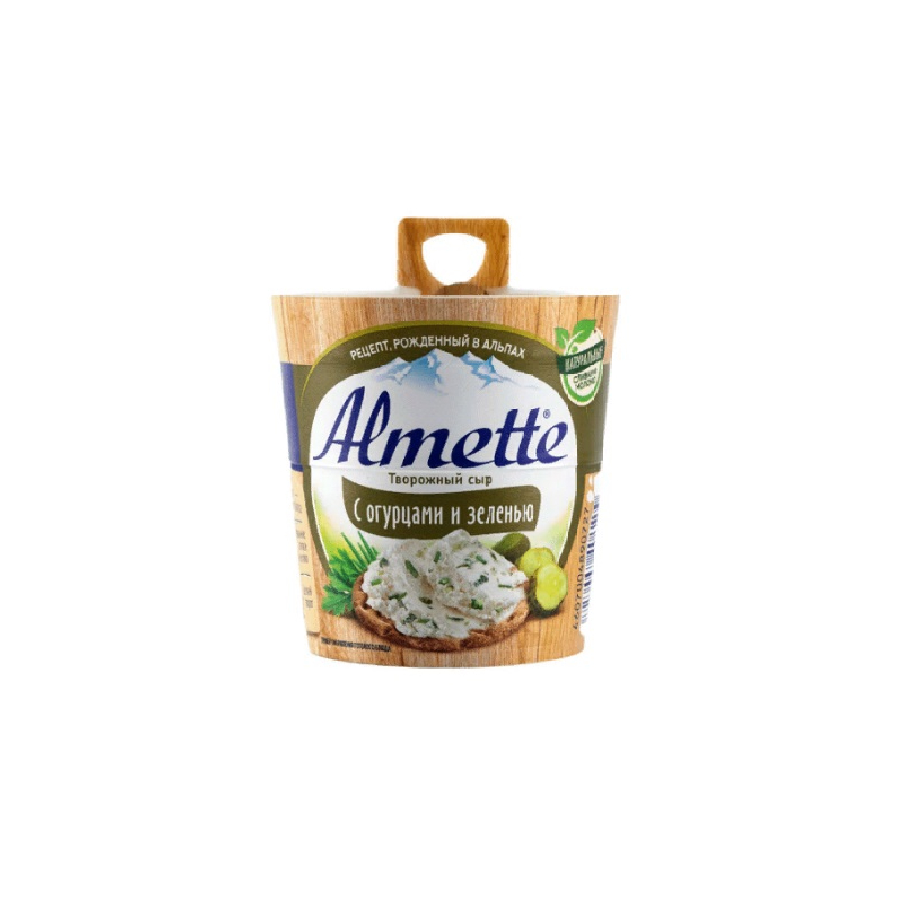 Сыр Альметте 60% 150г огурцы/зелень БЗМЖ