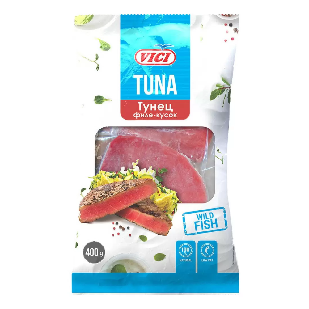 Тунец филе Вичи с/м 400г