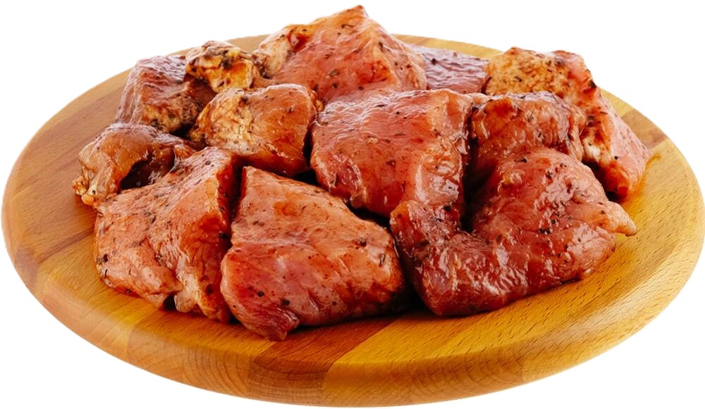 Шашлык из фермерского мяса в гранатовом соусе 1кг