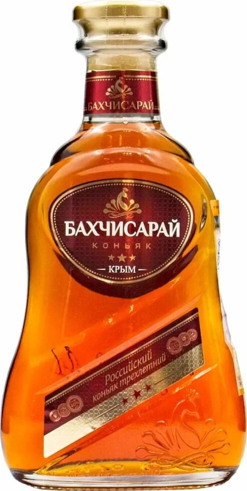 Коньяк Бахчисарай 3лет 40% 0,5л Россия