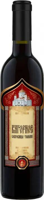Вино Сокровища Тамани Кагорное 0,7л 12% кр п/сл РОССИЯ
