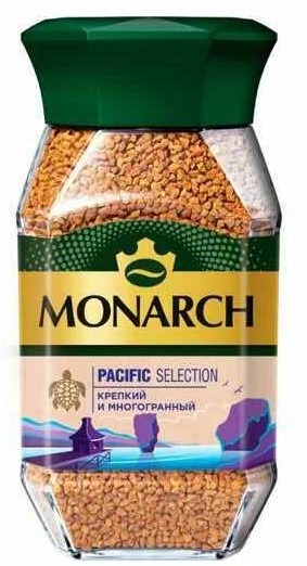 Кофе Якобс Монарх 180г ст пасифик селекшен