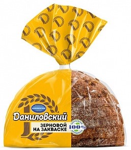 Хлеб Даниловский зерновой на закваске 300г Коломенский
