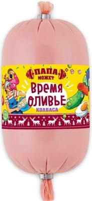 Колбаса вареная  Время оливье Папа может п/о 400г Останкино