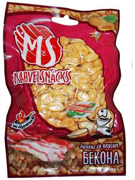 Арахис Марвелснэкс 70г бекон