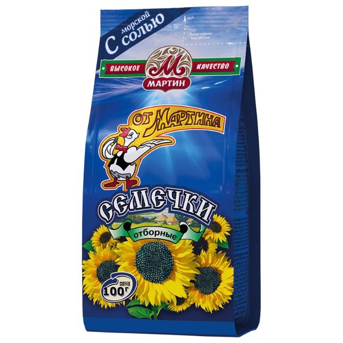 Семечки От Мартина 100г соль