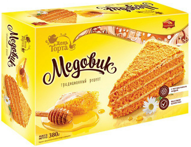 Торт Медовик 380г Черемушки