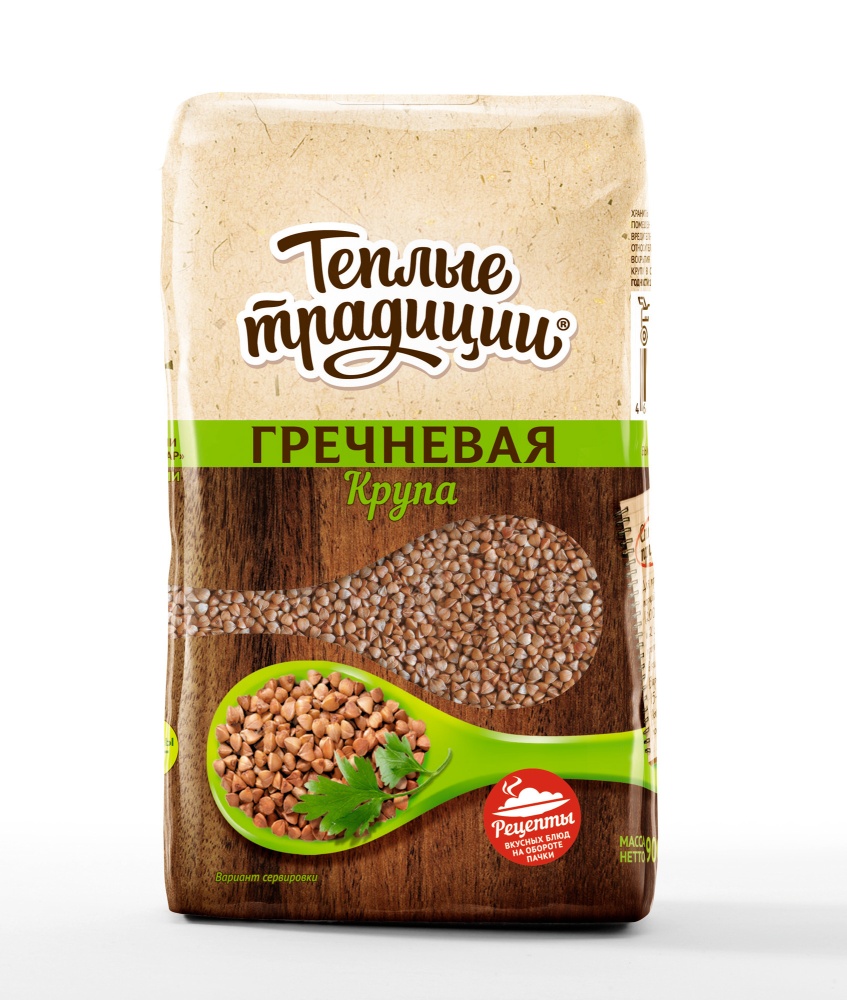 Крупа гречневая Теплые традиции 900г