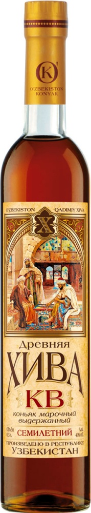 Коньяк Древняя Хива 7лет 0,5л 40% Узбекистан
