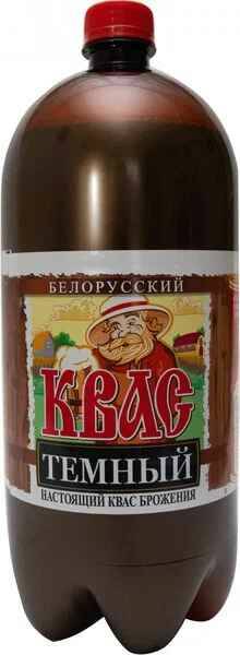 Квас Белорусский 1,5л темный Квасовар