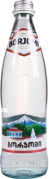 Вода газированная Боржоми 0,5л ст