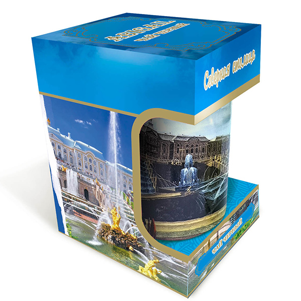 Чай Абигейл 50г Города кружка