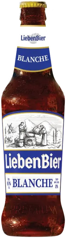 Пиво Липецкое ЛибенБир Бланш 0,45л 4% светлое ст