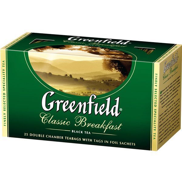 Чай Гринфилд 25пак Классик Брекфаст 
