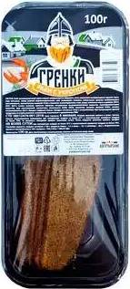 Гренки Богатырские Традиции слайсы 100г рак/укроп