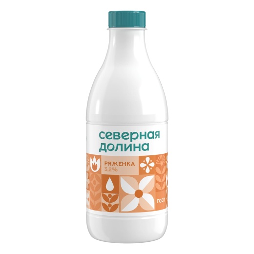 Ряженка Северная долина 3,2% 920г БЗМЖ