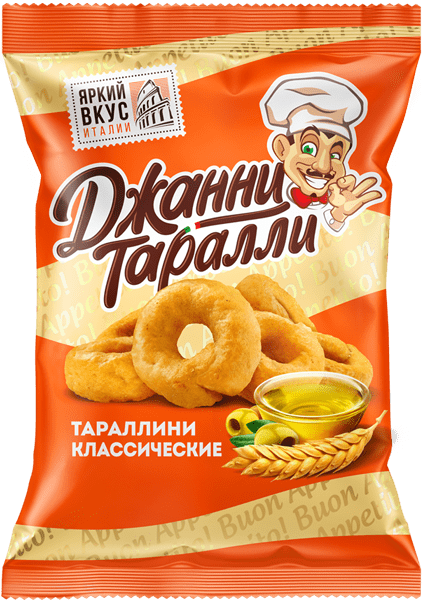 Сушки Джанни Таралли тараллини 50г классические