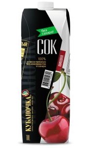 Сок Кубаночка 1л вишня 