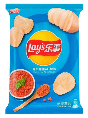 Чипсы Леши 70г красное рагу