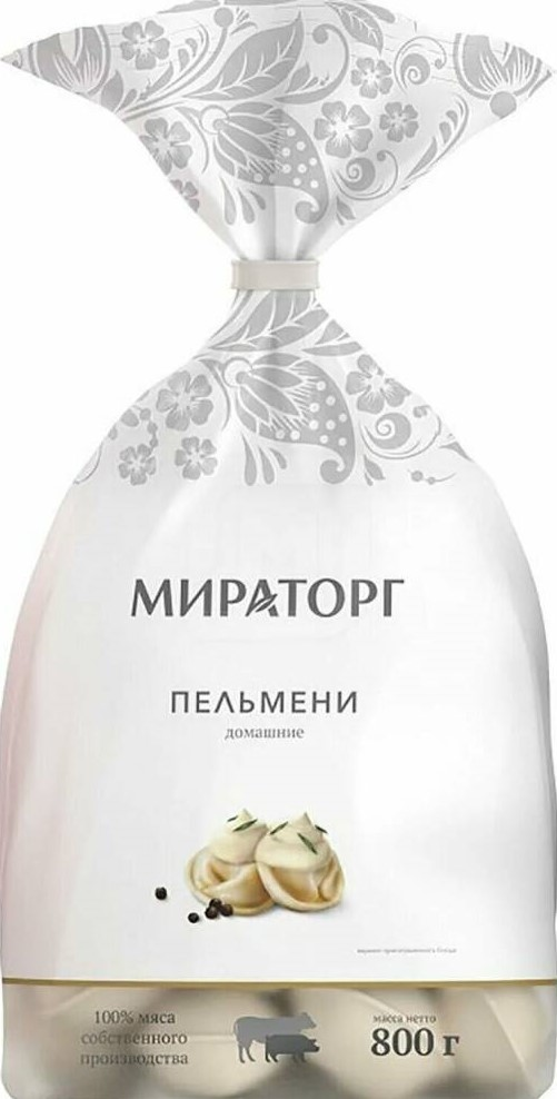 Пельмени Мираторг 800г домашние