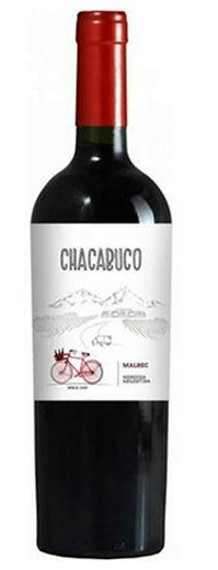Вино Чакабуко Мальбек 0,75л 12,5% кр сух Аргентина