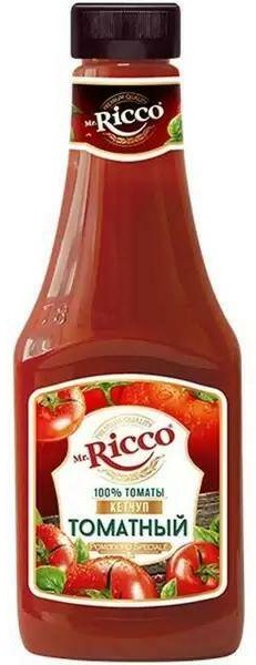 Кетчуп Мистер Рикко 800г томатный