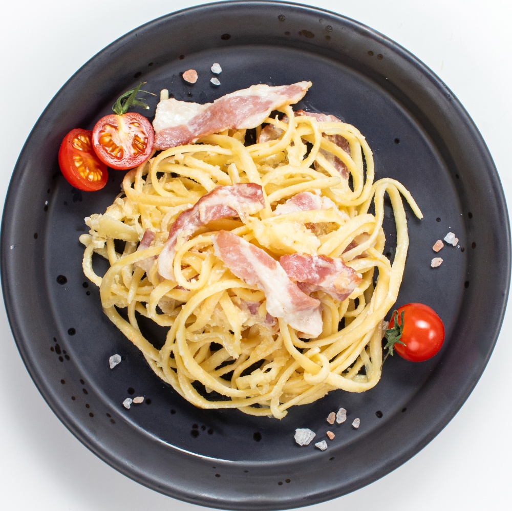 Спагетти Карбонара 1шт Бистро