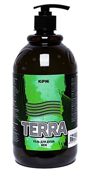 Гель для душа Кипни 1л терра/мужской/