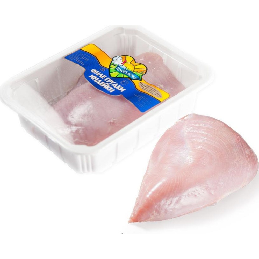 Филе грудки индейки 1кг охл Индолино