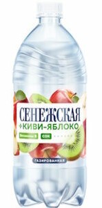 Вода газ Сенежская 1л киви-яблоко