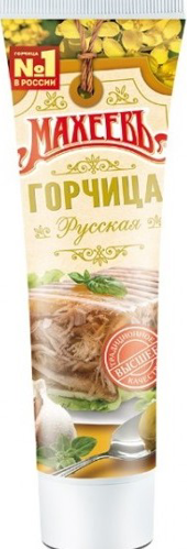 Горчица Махеевъ 100г русская туба