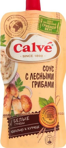 Соус Кальве 245г с лесными грибами
