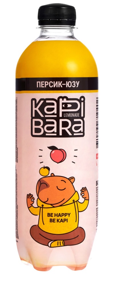 Напиток Капибара 0,5л персик-юзу